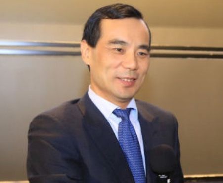 L’ex-président de la troisième société d’assurance chinoise, Wu Xiaohui (le 26 mars 2017, à Boao, dans la province du Hainan), fut condamné en 2018 à dix-huit ans de prison pour fraude. Che Liang /Imaginechina via AFP