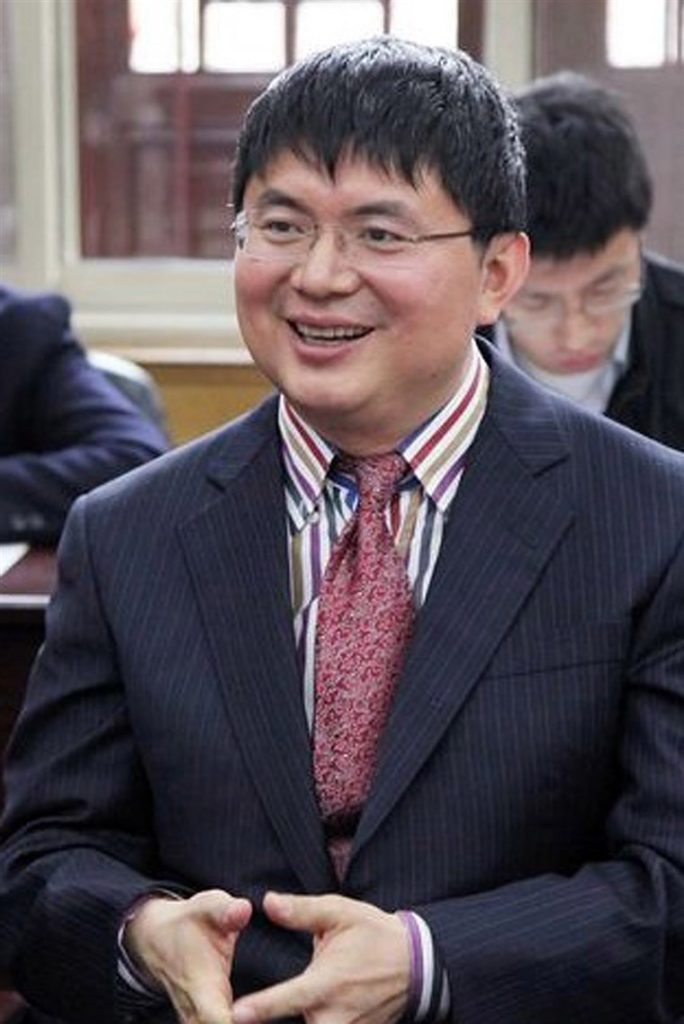 Le fondateur du fonds d’investissement Tomorrow Group, Xiao Jianhua, dans un parc de Pékin. Enlevé en 2017, l’homme d’affaires n’a plus réapparu depuis. The New York Times/NYT-REDUX-REA