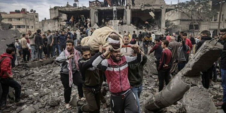 Un génocide malheureusement implacable des Palestiniens