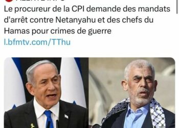 CPI: un mandat d’arrêt contre Netanyahu pour crimes de guerre et crimes contre l’humanité à Gaza
