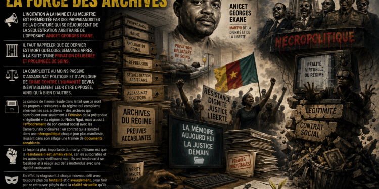 CAMEROUN : LA FORCE DES ARCHIVES / CAMEROON : THE POWER OF THE ARCHIVES